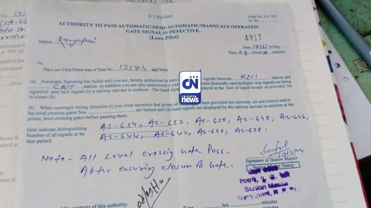 চালকের ভুল নাকি সিগন্যালিং সমস্যা ! প্রাথমিক রিপোর্টে উঠে এসেছে চাঞ্চল্যকর তথ্য