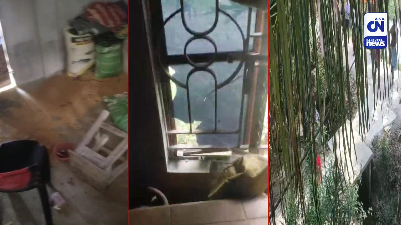 বিজেপি করার অপরাধে দম্পতিকে বেধড়ক মারধরের পর বাড়ি ভাঙচুরের অভিযোগ